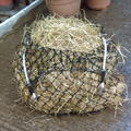 32 inch Black Greedy Feeder Easy-Net Hay Net