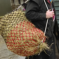 46 inch Red/Black Easy-Net Hay Net